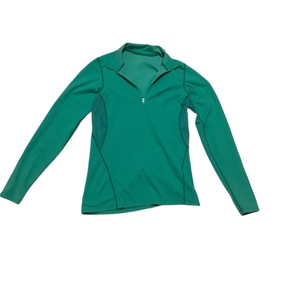Arc’teryx 1/4 Quarter Zip Pullover Sz Small Teal - Picture 3 of 10
